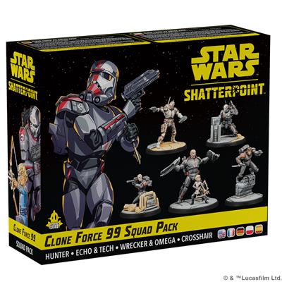 Star Wars Shatterpoint: Clone Force 99 - Squad Pack