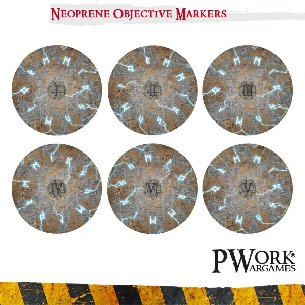 Pwork: Thunder Strike - Neoprene Objective Markers