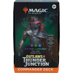 Magic the Gathering TCG: Outlaws of Thunder Junction Commander Deck