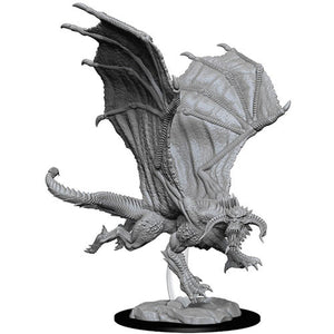 D&D Nolzur's Marvelous Unpainted Minis: W8 Young Black Dragon