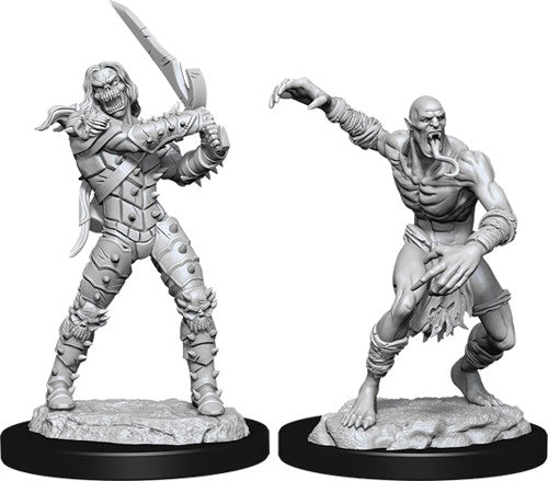 D&D Nolzur's Marvelous Unpainted Minis: W11 Wight and Ghast