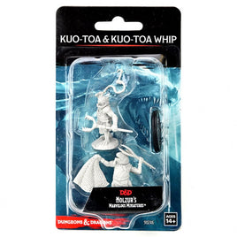 D&D Nolzur's Marvelous Unpainted Minis: W14 Kuo-Toa & Kuo-Toa Whip