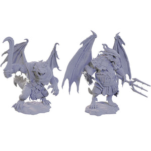 D&D Nolzur's Marvelous Unpainted Minis: W22 Draconian Foot Soldier & Mage