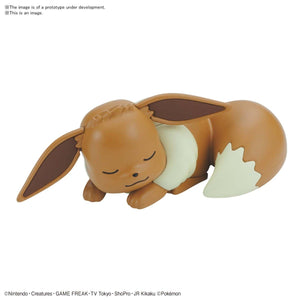 Bandai Spirits Pokemon Model Kit Quick! #07 Eevee (Sleeping Pose)
