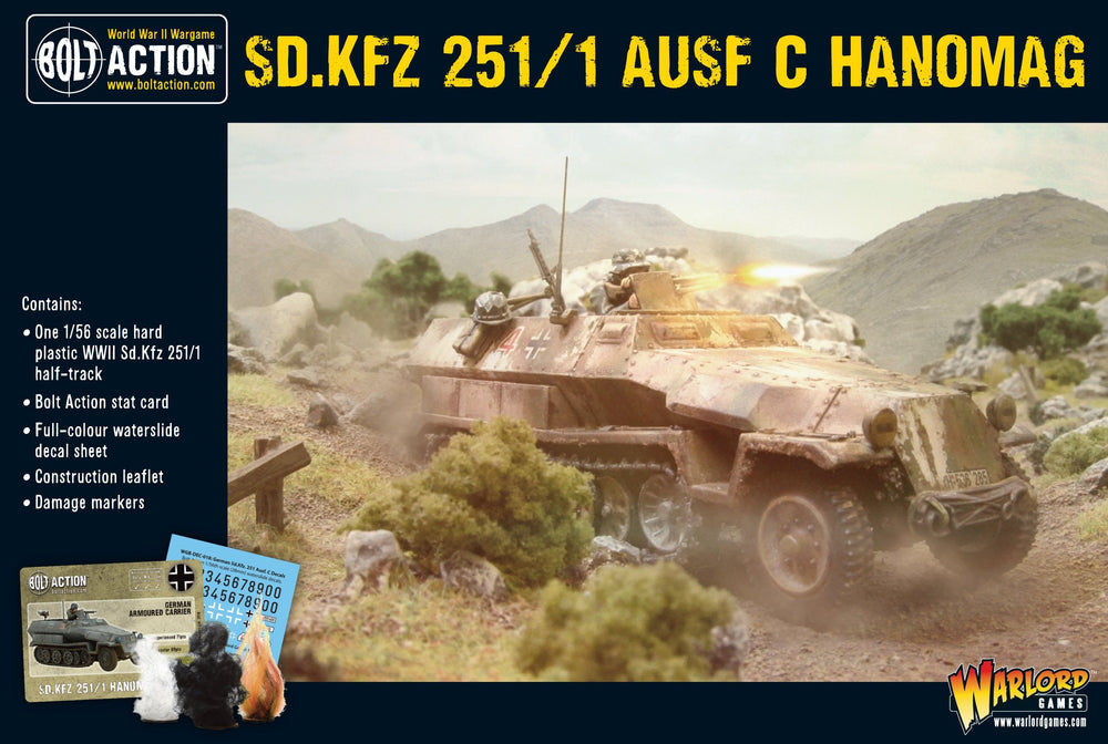 Bolt Action: Sd.Kfz/1 Ausf C Hanomag