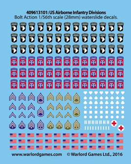 Bolt Action: US Airborne Transfer Sheet
