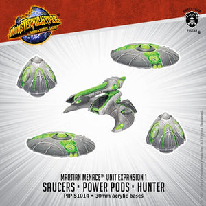 Monsterpocalypse: Saucers, Power pods, Hunter