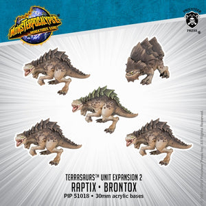 Monsterpocalypse: Protectors - Raptix & Brontox