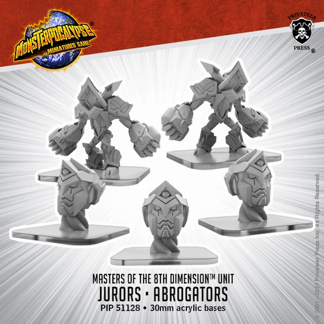 Monsterpocalypse: Jurors and Abrogators Masters of the 8th Dimension Unit