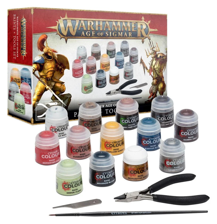 Age of Sigmar: Paint and Tool Set