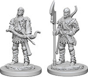 Pathfinder Deep Cuts Unpainted Miniatures: W4 Town Guards