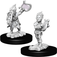 Pathfinder Deep Cuts Unpainted Miniatures: W5 Gnome Male Bard