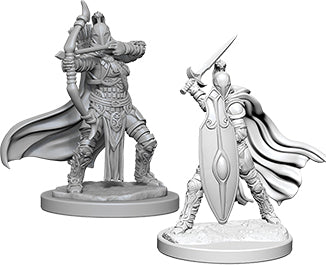 Pathfinder Deep Cuts Unpainted Miniatures: W6 Female Knights / Gray Maidens