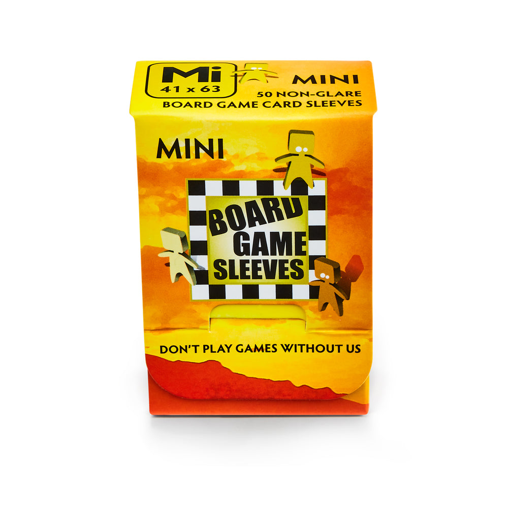 No Glare Mini Board Game Sleeves (41x63mm) (50)