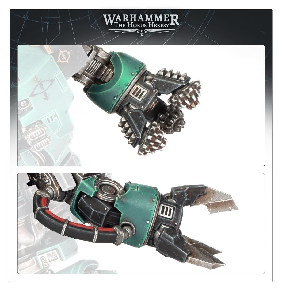 The Horus Heresy: Leviathan Siege Dreadnought Close Combat Weapons Frame