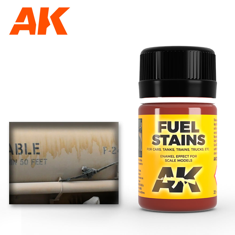 AK-Interactive: (Weathering) Fuel Stains