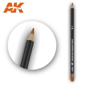 AKI Weathering Pencil: DARK CHIPPING FOR WOOD