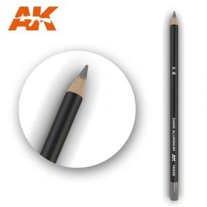 AKI Weathering Pencil: DARK ALUMINUM