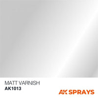 AK-Interactive: AK1045 Matt Varnish Spray (400ml)

