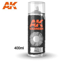 AK-Interactive: AK1045 Matt Varnish Spray (400ml)