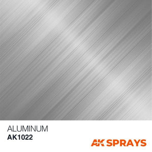 AK-Interactive: Aluminium Color Spray (150ml)