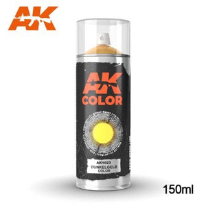 AK-Interactive: Dunkelgelb Color Spray (150ml)