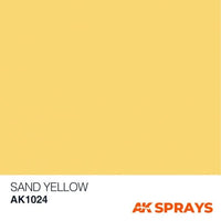 AK-Interactive: Sand Yellow Color Spray (150ml)
