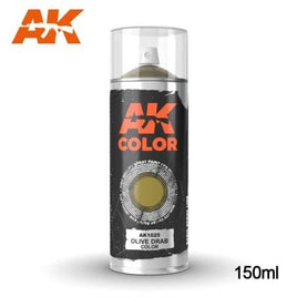 AK-Interactive: Olive Drab Color Spray (150ml)