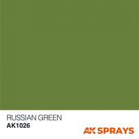 AK-Interactive: Russian Green Color Spray (150ml)