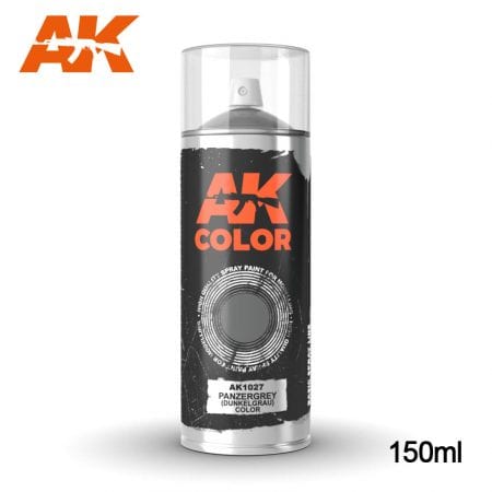 AK-Interactive: Panzer Grey (DunkelGrau) Color Spray (150ml)