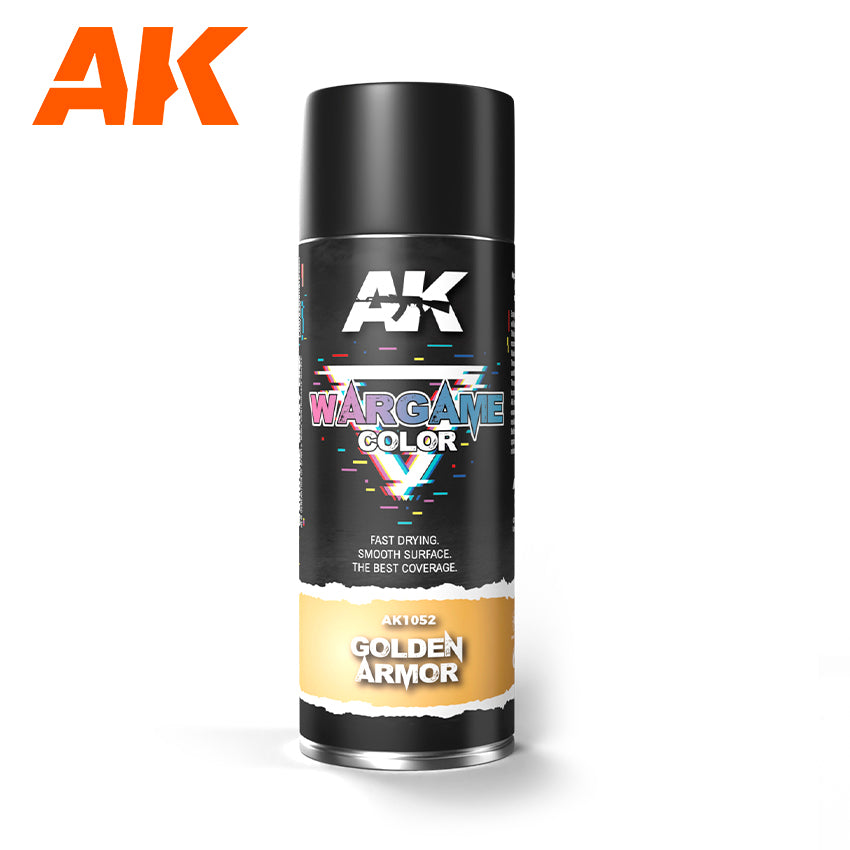AK-Interactive: Wargame Golden Armor Spray (400ml)