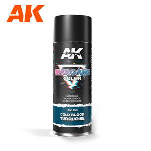 AK-Interactive: Wargame Cold Blooded Turquoise Spray (400ml)