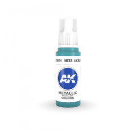 3rd Gen Metallic Blue Acrylic Paint
