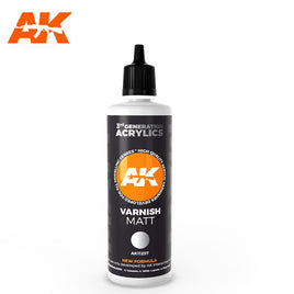 3rd Gen Matt VARNISH Acrylic Paint (100ml)