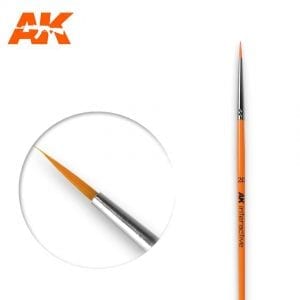 AK-Interactive: Round Brush 2/0 Synthetic