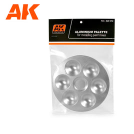AK-Interactive: Aluminum Palette - 6 Wells