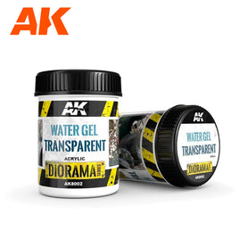 AK-Interactive: Water Gel Transparent - 250ml (Acrylic/Texture)