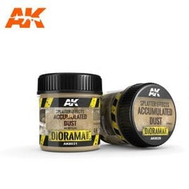 AK-Interactive: SPLATTER EFFECTS ACCUMULATED DUST