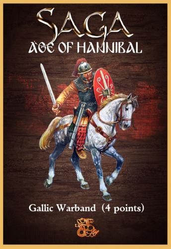 SAGA: Age of Hannibal -  Gallic Starter Warband