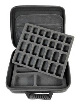 Battle Foam: EVA C4-X GW Universal Paint Pot and Hobby Tool and Supplies Load Out (Black)