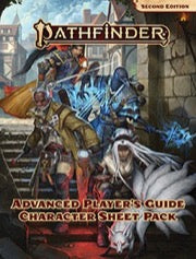 Pathfinder 2E: Advanced Player's Guide Character Sheet Pack