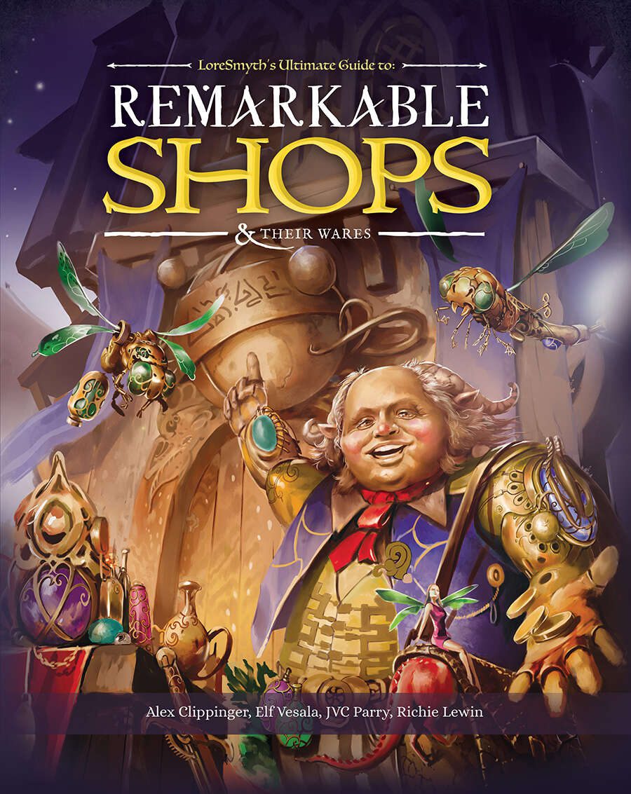 D&D 5th Edition: Remarkable Shops & Their Wares (Hard Cover)