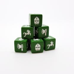 SAGA: Dice - Anglo-Dane / Anglo-Saxon / Huns / Goths / Saxons (8)