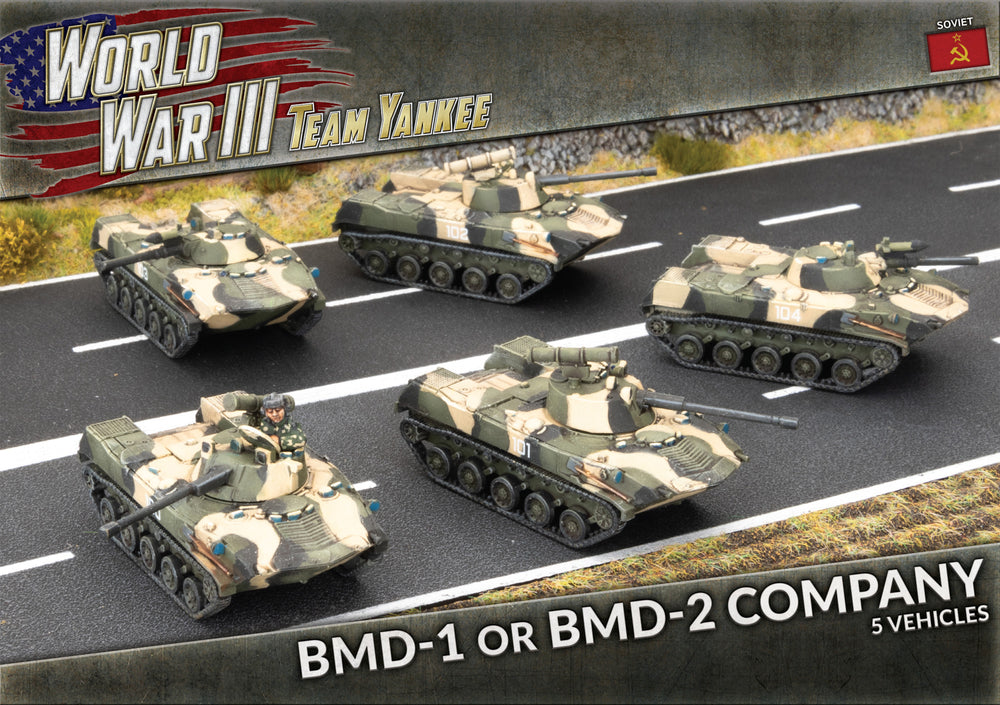 Team Yankee WWIII: BMD-1 / BMD-2 Tank Company (TSBX31)
