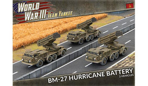 Team Yankee WWIII: BM-27 Hurricane Rocket Launcher Battery