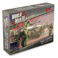 Team Yankee WWIII: World War III: Red Dawn Unit Card Pack