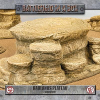 Battlefield in a Box: Plateau - Sandstone (x1)