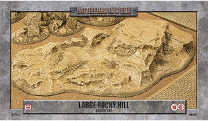 Battlefield in a Box: Large Rocky Hill - Sandstone (x1)
