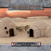 Battlefield in a Box: Galactic Warzone - Desert Buildings (x2)