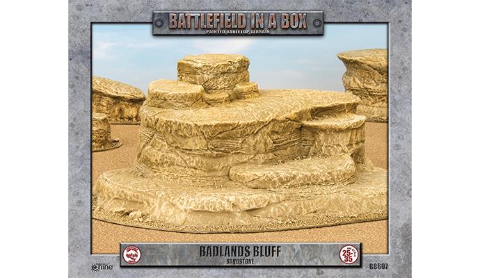 Battlefield in a Box: Badlands Bluff - Sandstone (x1)
